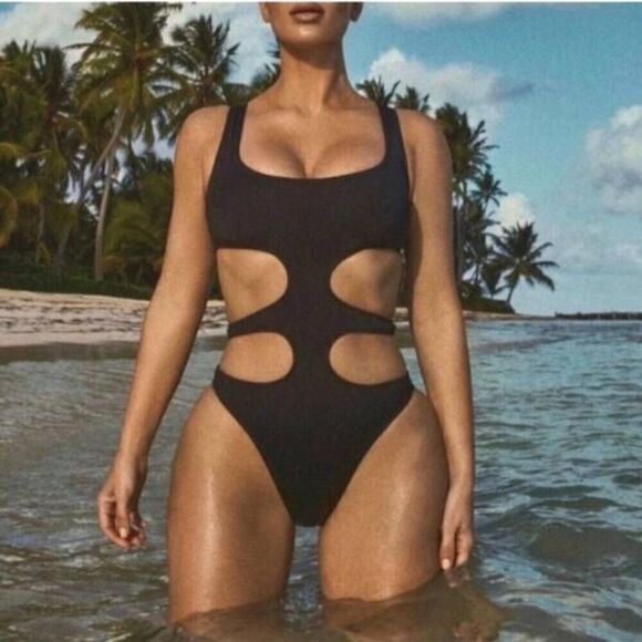 Skims Monokini Swimsuit Nwt - Picture 1 of 12